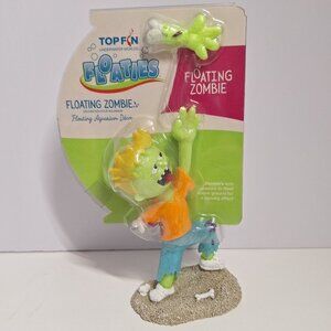 Top Fin Floaties Floating Zombie Halloween Aquarium Decor